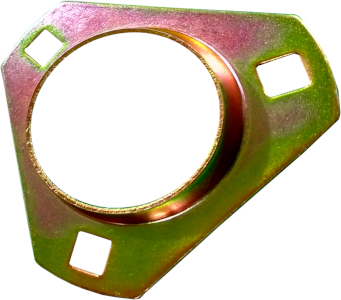 FLANGE ROLAMENTO GRAE 25 - TRIANGULAR